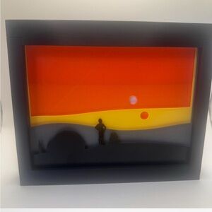 Star wars mandalorian shadow box